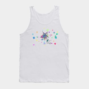 See the Beauty Flower Tank Top